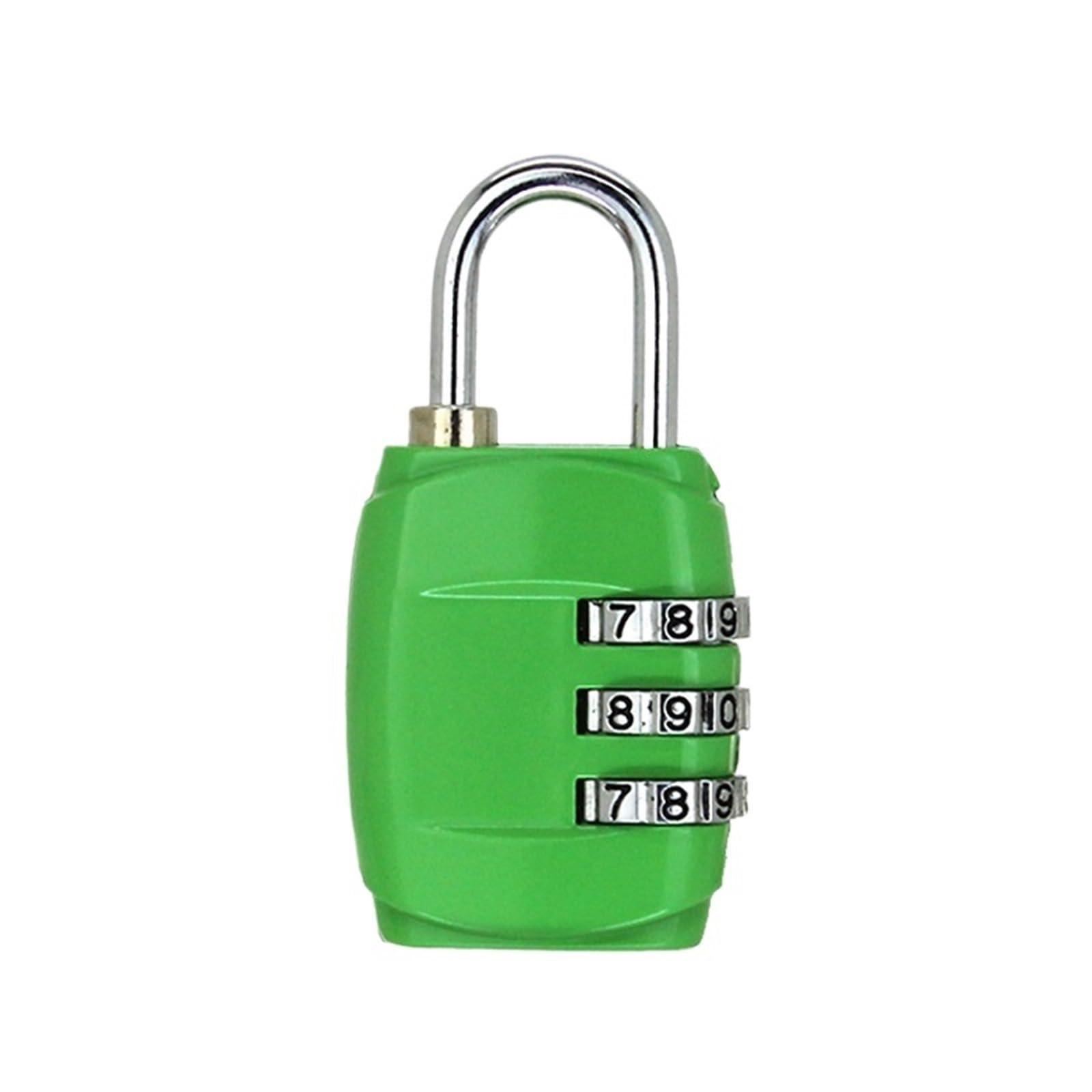 Combination Padlock Luggage Travel Lock 3 Dial Digit Password Combination