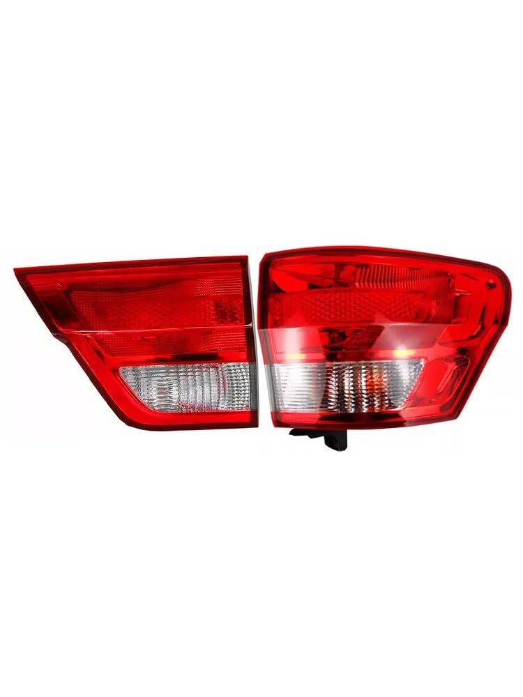 Gruppo Fanali Posteriori Esterni Interni Auto Freno 55079414AF 55079420A Per Jeep Per Grand Cherokee(Esterno destro)
