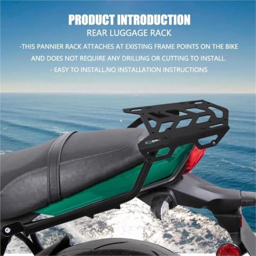 Support boîtier supérieur Z650RS pour voyager l'esprit léger le week-end