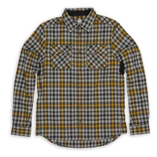 Club Ride Men's Daniel Flannel Shirt - Versatile Outdoor Shirt - Ideal for Hiking, Biking, and Casual Wear