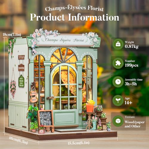 Fsolis Champs-Élysées Florist Book Nook Kit thumbnail 2