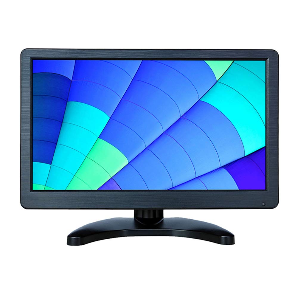 11 6 12 inch PC Monitor 1366x768 16 9 Full View Widescreen HDMI-in VGA Built-in Speaker Remote Control