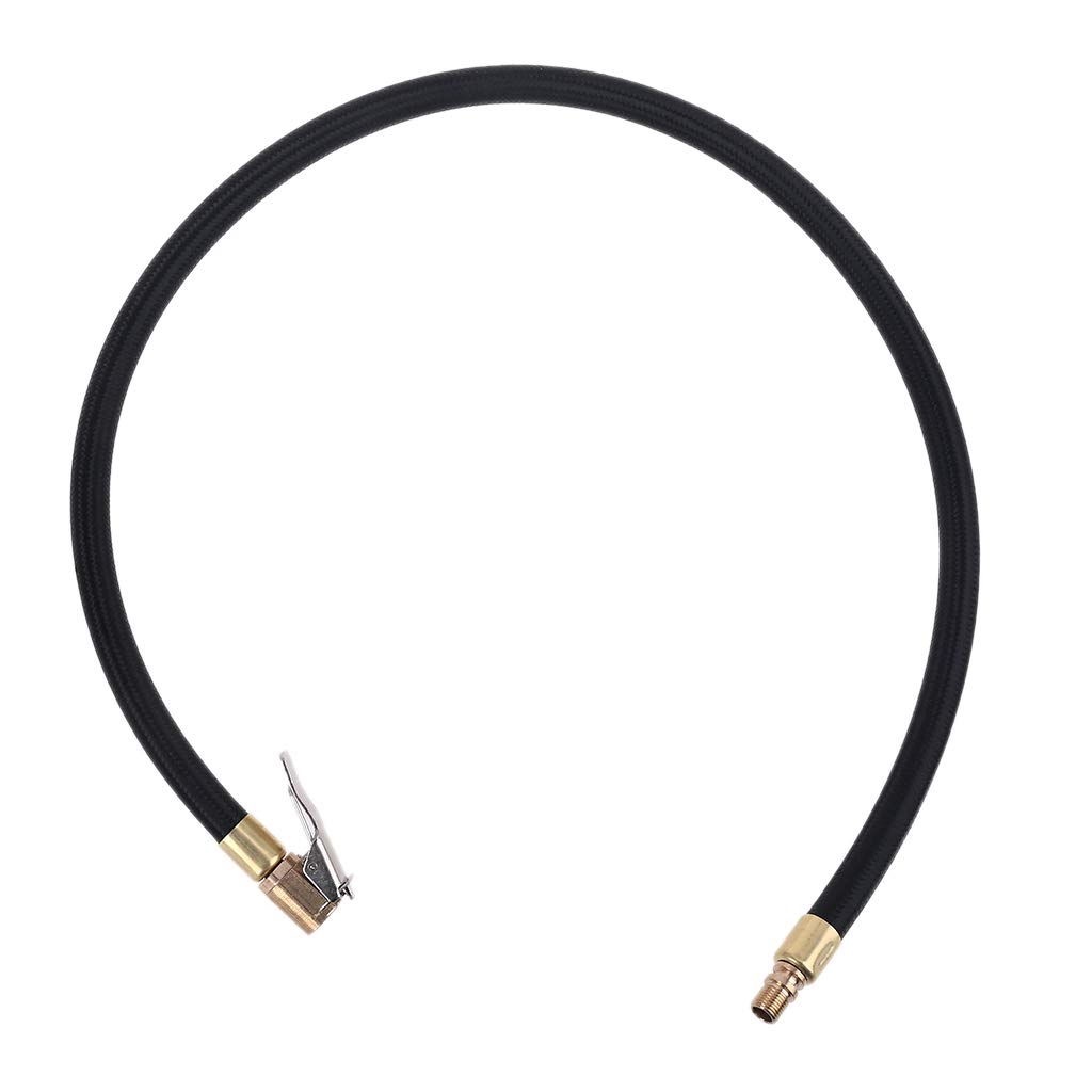 ohohulo 10/20/30/40/60/80cm Car Air Hose Tire Inflator Self-Locking Air Tire-Valve Fine Thread 0.305