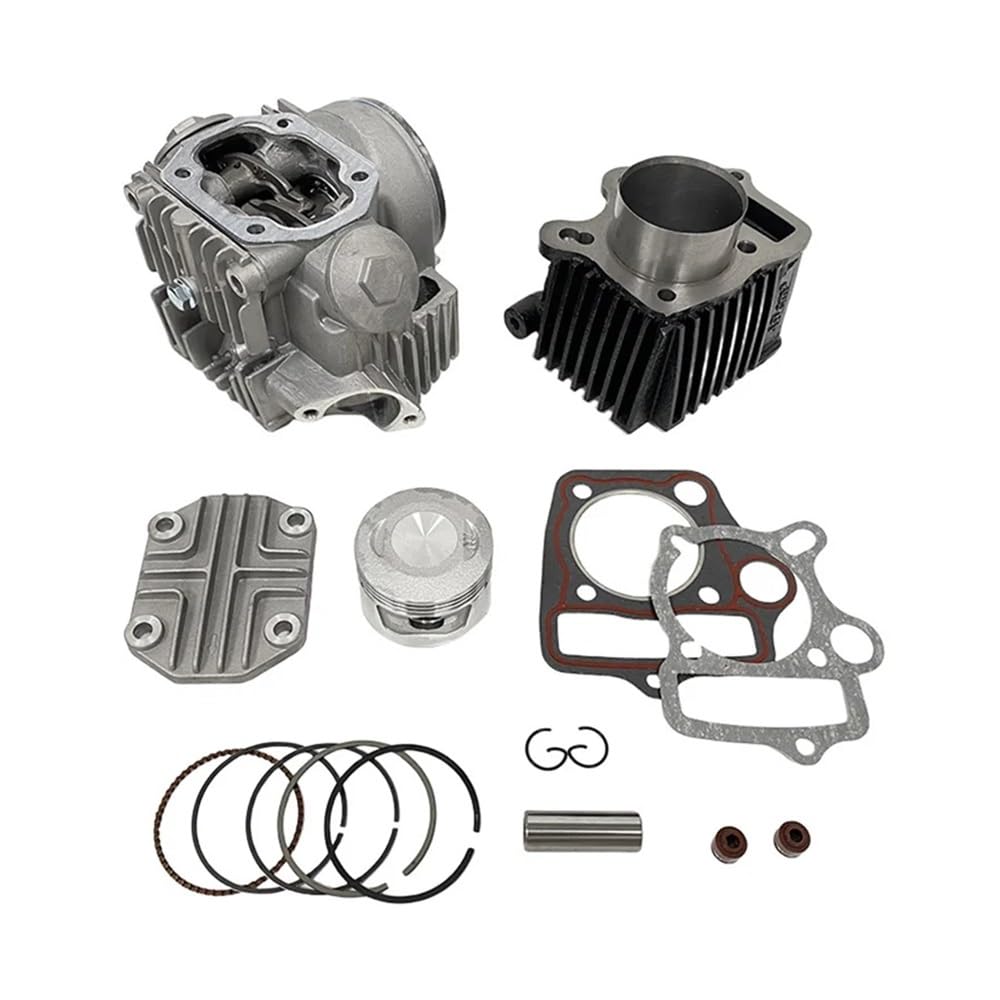Moto Pistone Anello Kit Guarnizioni Testa Pistone Cilindro Motore Moto 50mm Per 70Cc Per ATC70 CRF70 JH70 CT70 TRX70 XR70 12251-111-730