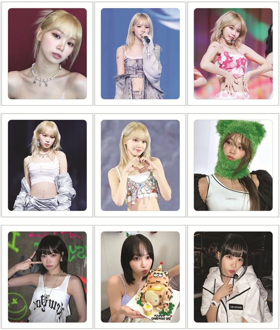 Amazon.co.jp: KPOPアイドル グッズ フォトカード 63枚 セット [韓国語