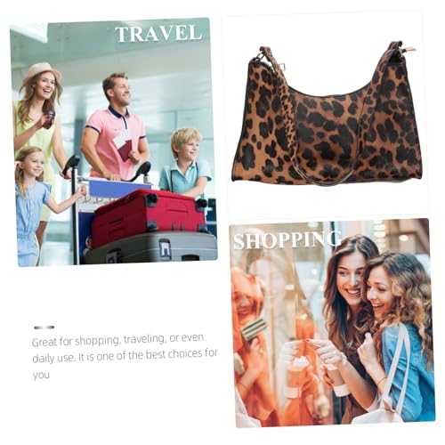 Leopard Print Purse Crossbody Bag for Women Women's Tote Bag Zipper Lady Handbag for Daily Use2