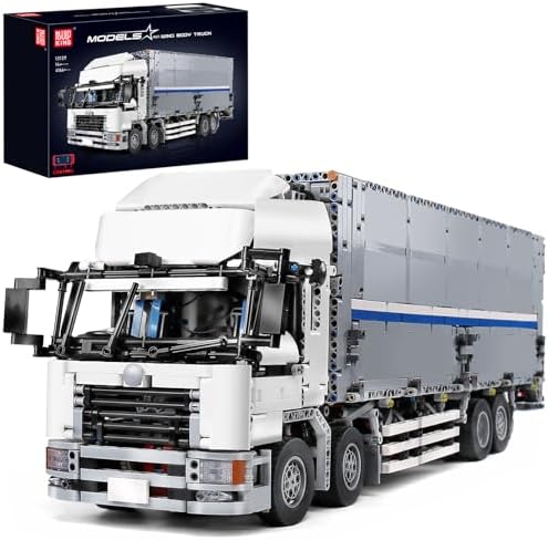 Mould King 13139 Technology Truck Toy Building Sets Designed by Madoca1977, Large MOC RC Truck Construction Set, 4166 Pieces