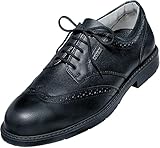 Uvex Office Sicherheitsschuh S1 SRA, Halbschuhe, Arbeitsschuhe für Herren, Schwarz, Größe 42