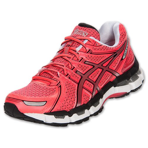 ASICS - Womens Running Gel-Kayano 19 Shoes In Hot Pink/Ltng/Blk