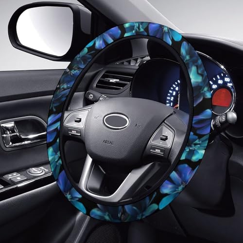 Boho-Flower-Steering-Wheel-Cover-Hippie-Floral-Steering-Wheel-Cover-Car-Interior-Protector-Wheel-Protector-Car-Accessories-Steering-Wheel-Cover-for-Women-Universal