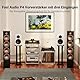 Fosi Audio P4 Mini Preamp mit 3 RCA-Eingängen, Heimaudio-Stereovorverstärker für Verstärker/Aktiv-Subwoofer/Lautsprecher, 3-stufigem Verstärkungsregler (3/6/9 dB), Bass- und Höheneinstellung