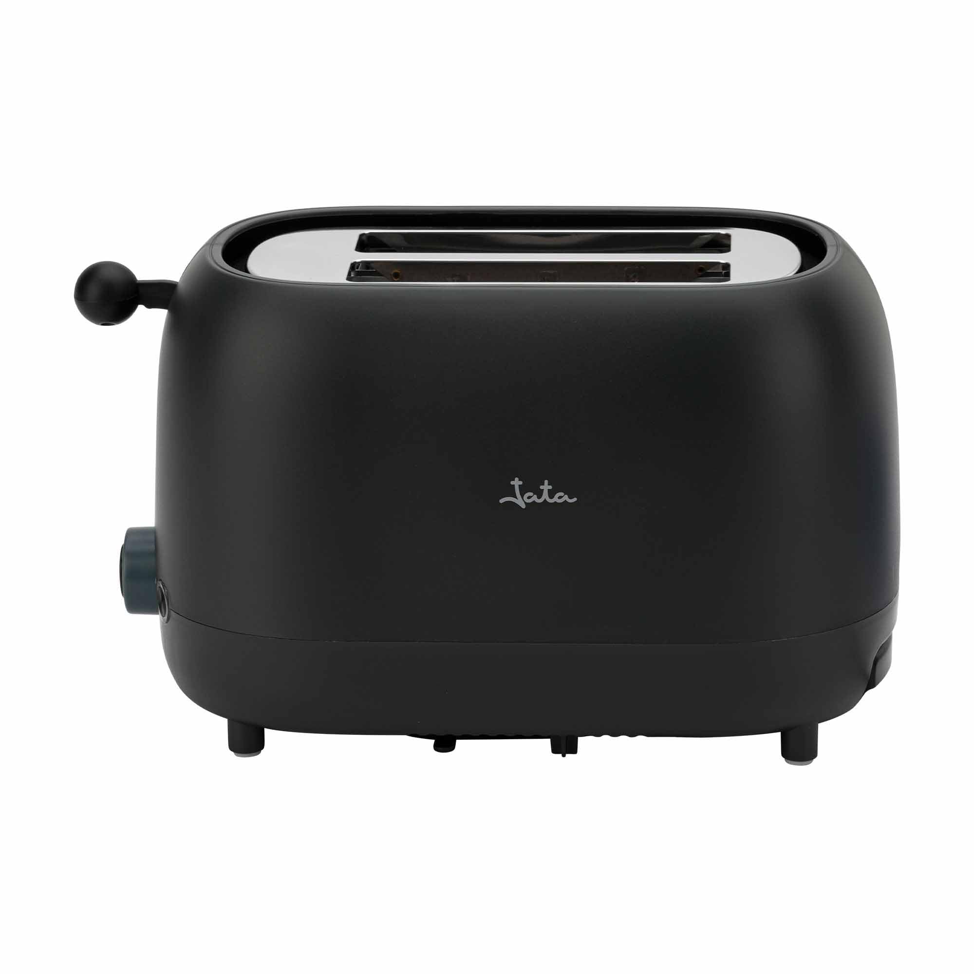 Jata JETT1262 - Tostadora 2 Ranuras Anchas 750 W, 7 Niveles de Tostado, Centrado Automático, Función Descongelar y Mantener Caliente, Apagado Automático, Bandeja Recogemigas, Tapa Protectora