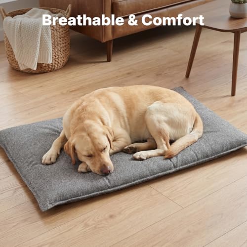 Veehoo Chew Proof Dog Crate Pad, Indestructible Dog Bed Crate Mat with Reinforced Stitching, Large Chew Resistant Kennel Pad for Aggressive Chewers, Machine Washable, 35" x 22" by Veehoo - Image 7