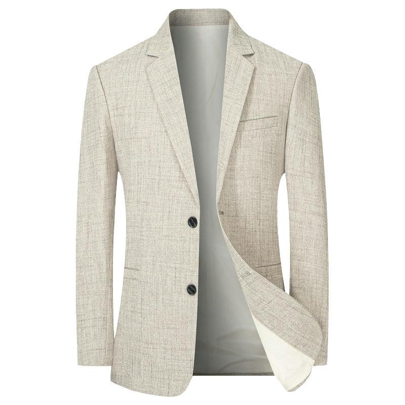 Men's Spring Autumn Lightweight Business Wrinkle-Free Casual Blazer2