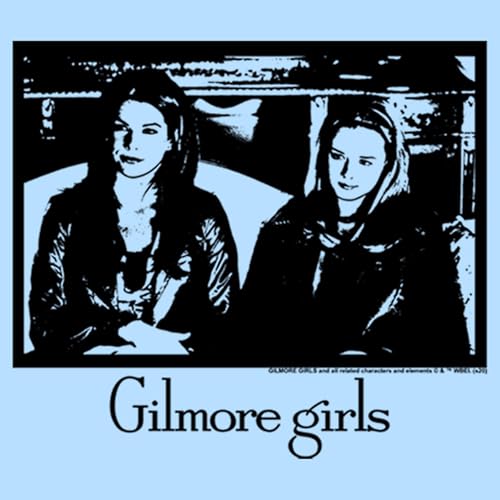 Fifth Sun Men's Gilmore Girls Lorelai and Rory Portrait T-Shirt2