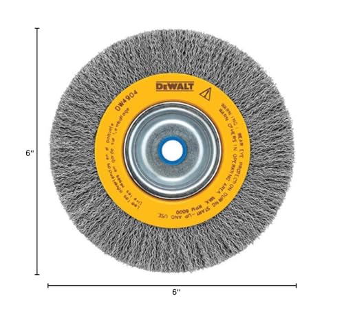 Image of DeWalt Accessories DW4904 6 inch Crimp Wire Whl Brush (Pack of 5)