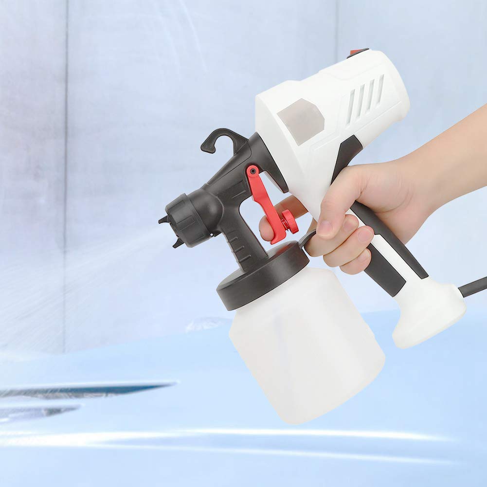 Pistola de pulverización eléctrica de 220 V y 650 W, pulverizador de Pintura para el hogar de 800 Ml HVLP, Boquilla de 2,5 Mm, Control de Flujo, aerógrafo, pulverización fácil
