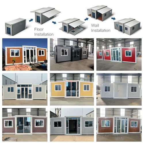 Luxury Modular Tiny Home 20ft Mobile Prefab House with Energy-Efficient System and Fully Furnished Bedroom Modern Foldable Tiny Houses for Cozy Family Space or Mountain Getaway - Image 6