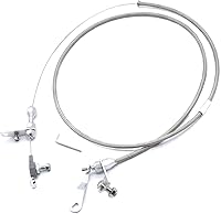Vista 6 de Cable de Arranque de Acelerador Hilo de Acelerador Trenzado de Acero Inoxidable para Accesorios de Transmisión de Coche Ford C4 C-4 Detent