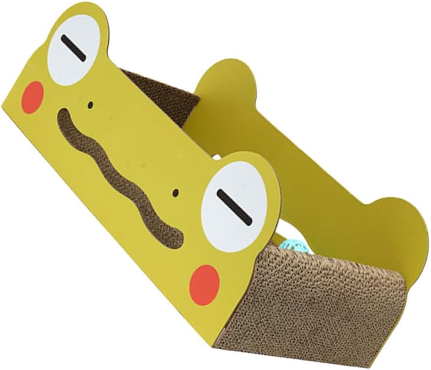 Corrugated Cat Scratching Board Cat Nest Small Size with Large Space and Kittens