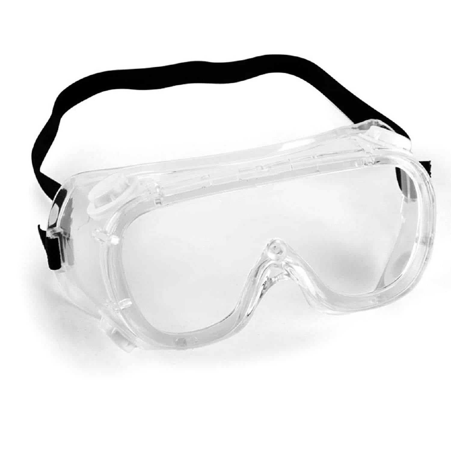 WAU!!! Gafas de seguridad universales para hombres y mujeres, gafas protectoras antivaho, antisalpicaduras, lentes transparentes y banda elástica totalmente ajustable
