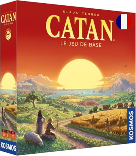 Asmodee - Catan - Kosmos - Jeu de Plateau stratégique Mondial - Jeux de société - Famille/initié - Dès 10 Ans - 3 à 4 Joueurs - 60 à 120 Min - Version...