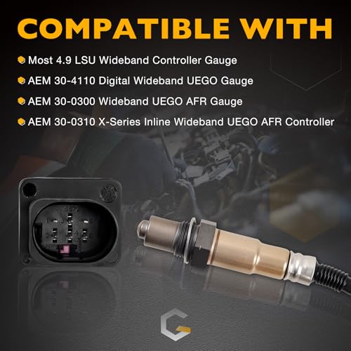 Sensor de Oxígeno WideBand LSU 4.9 para Controlador AEM miniatura 5