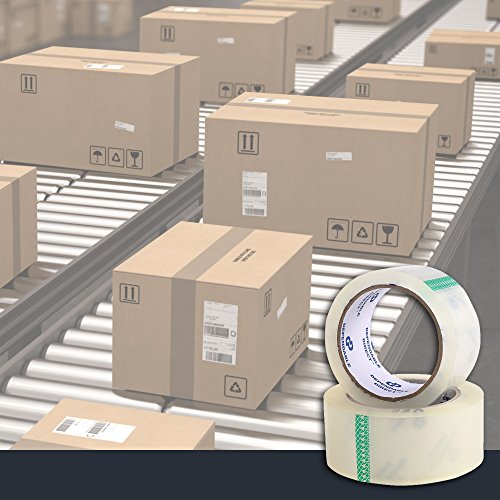 image for Dependable Direct Industrial Grade Clear Packing Tape (6 Rolls) - 110 