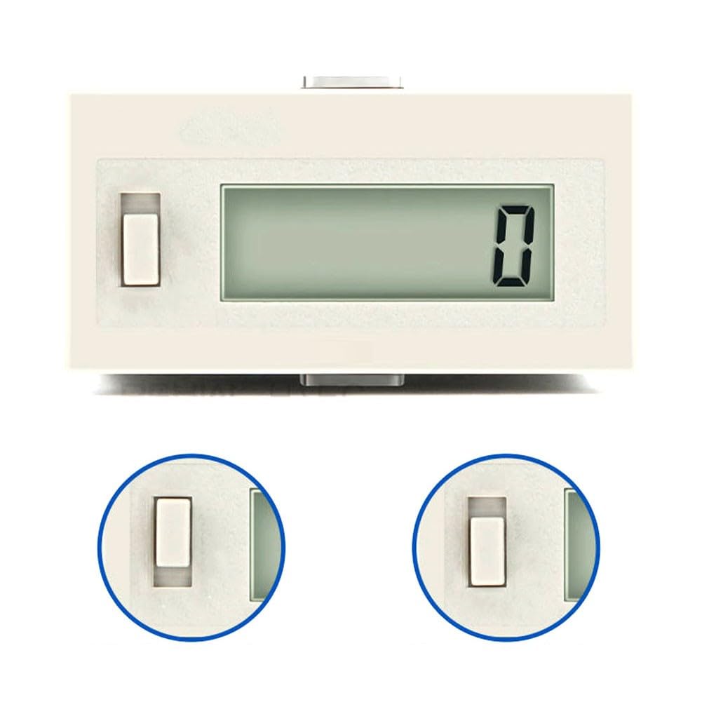 H7EC - Contatore elettrico digitale con display a 6 cifre, velocità di conteggio 10 volte/secondi, per applicazioni industriali