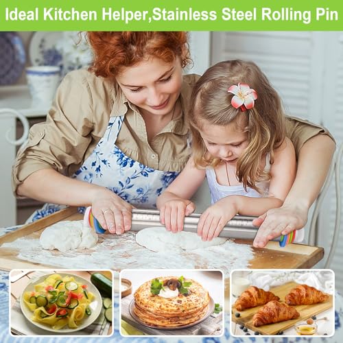 Adjustable Stainless Steel Rolling Pin