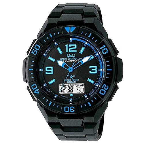 [�V�`�Y��]CITIZEN�y�I�ׂ�6���f���zQ&Q �L���[�A���h�L���[ �����Y �d�g�\�[���[ �u���b�N �A�i�f�W 10�C���h�� �d�r�����s�v ���������s�v MD06 (�y4�zMD06-335)