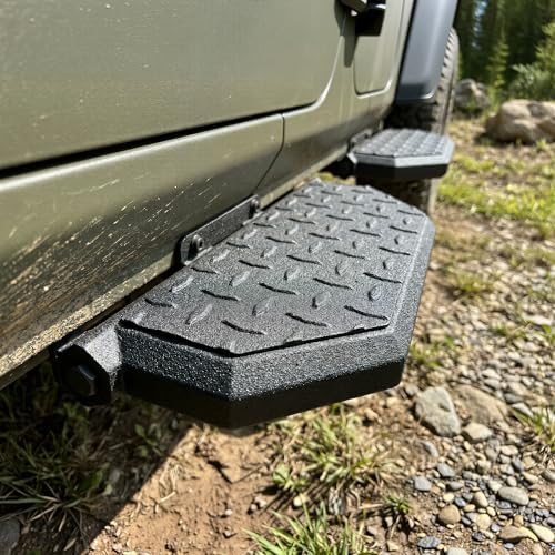 Estribos laterales para Jeep Wrangler JL y Gladiator JT 4 puertas miniatura 7
