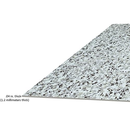 Image of Nexus Self Adhesive 12-Inch Vinyl Floor Tiles, 20 Tiles - 12'' x 12'', Mineral Speckle - Peel & Stick, DIY Flooring for Kitchen, Dining Room, Bedrooms & Bathrooms by Achim Home Decor, Grey