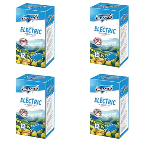 Monkey Home 4 x 30 Stück Mückenstecker Nachfüllpack Mosquito Repellent mit Fünf Verschiedene Düfte für Babys Erwachsene und mehr. (Zitrone)