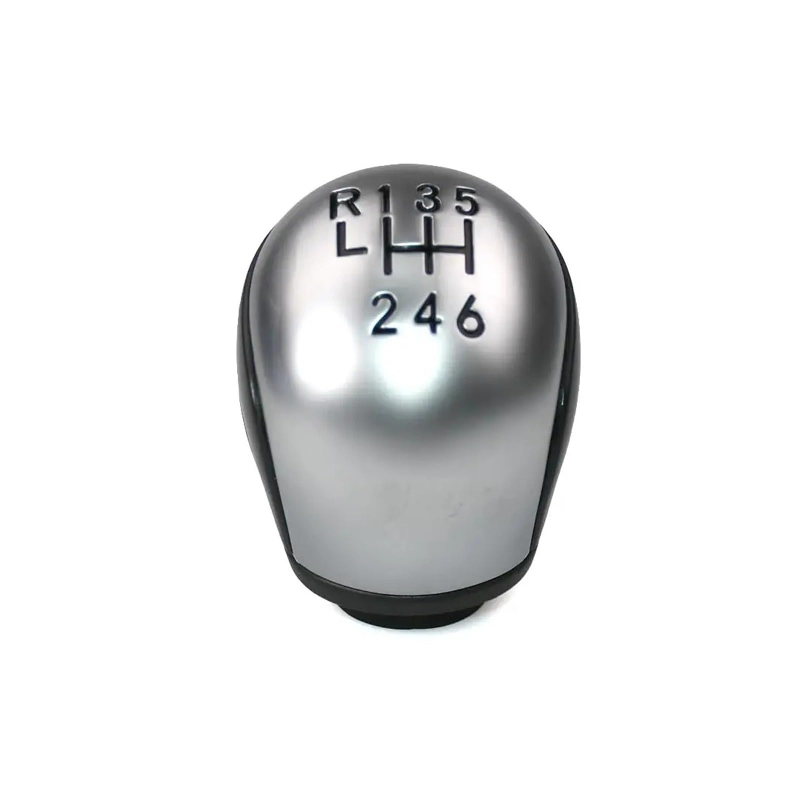 Vavgkdkpzb 6 Speed Knob Shifter Lever Handle For Peugeot For C5 407 2403X3 Car Manual 5 6 Speed Gear Shift Knob Lever(6 Speed Knob)