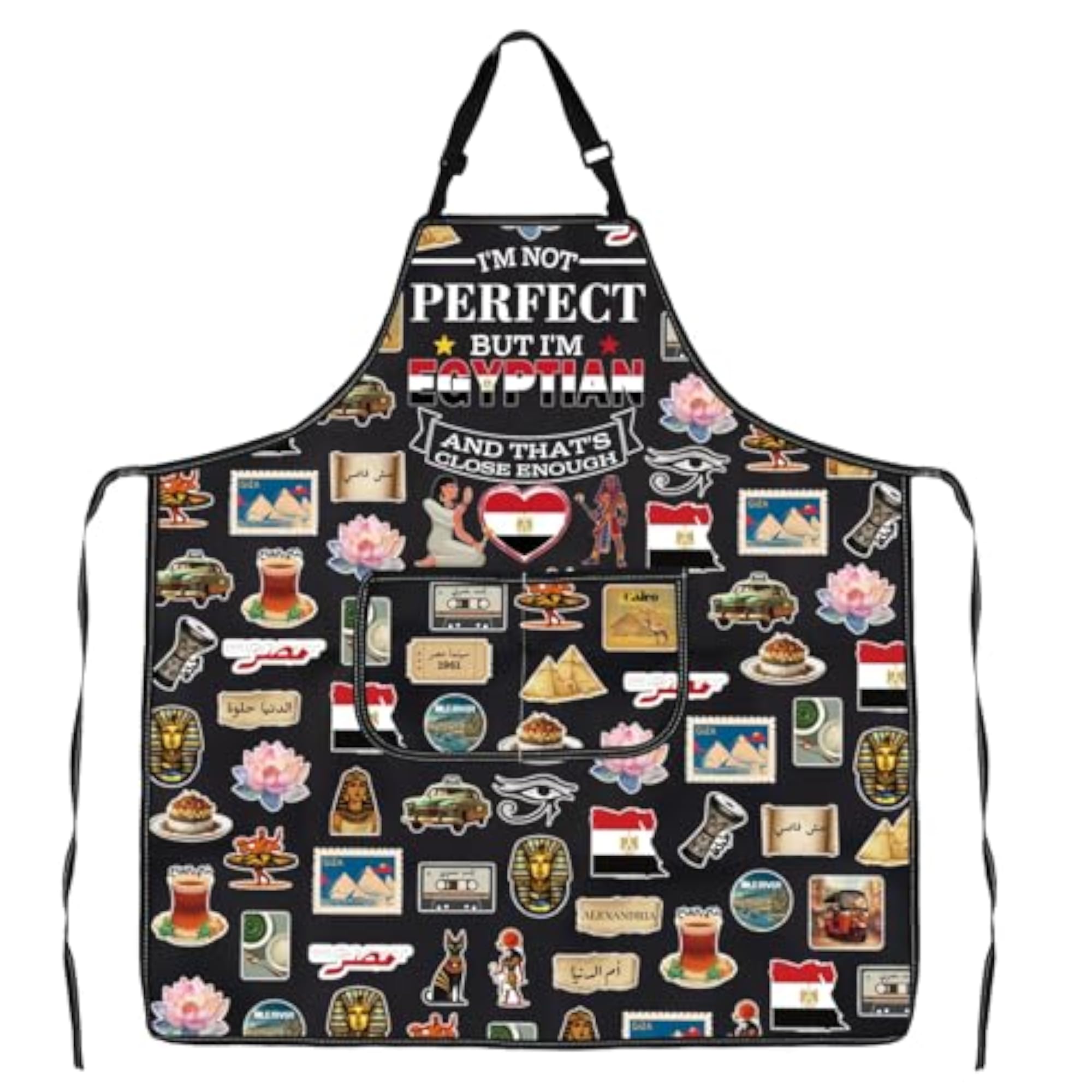 Egyptian Kitchen Apron, Travel Souvenir Gift