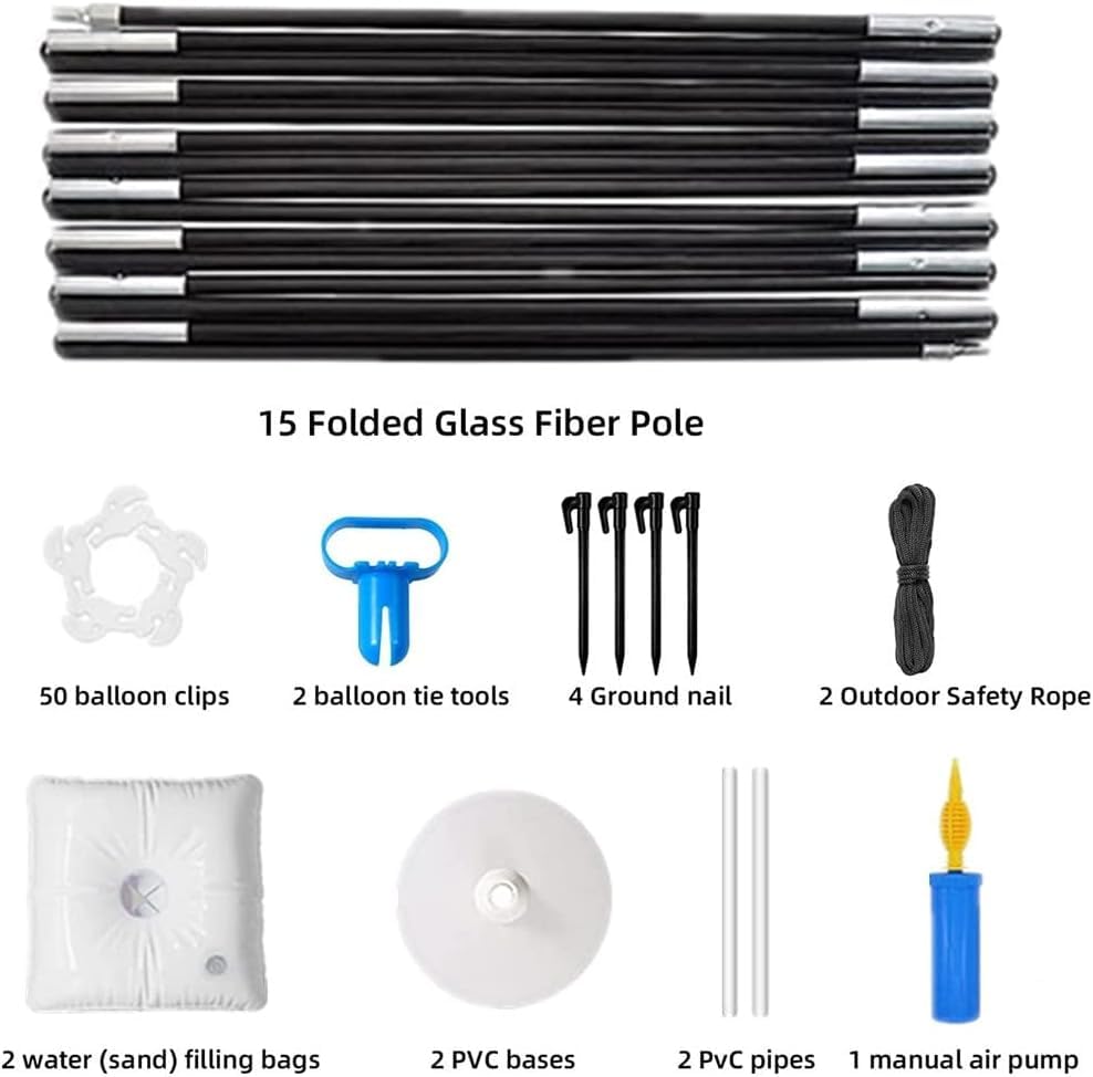 Kit de arco de globos de 9 pies con 50% de descuento