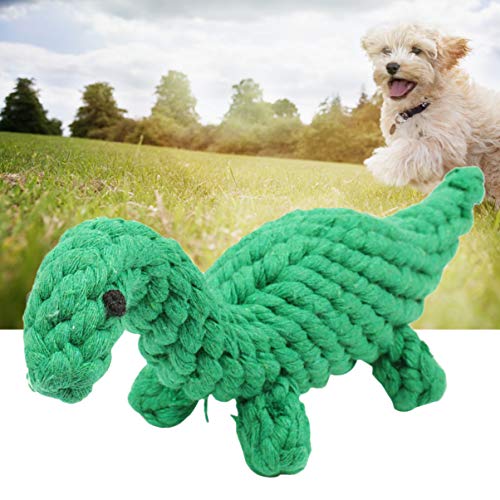 ViLLCASE Brinquedo de mastigar de corda de algodão para cães para limpeza de dentes, treino de mordi