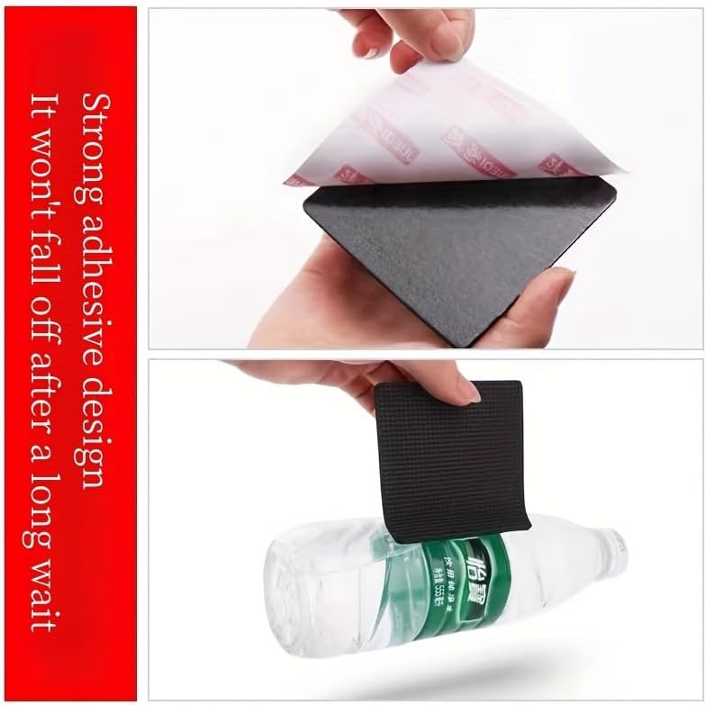 30PCS Furniture Rubber Pads Chair Foot Pads Floor Protectors Anti-Slip Self-Adhesive Adhesive