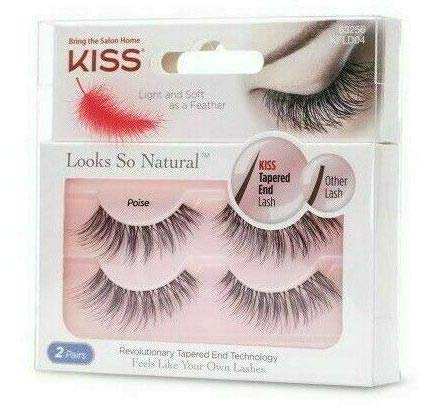 Kiss Looks So Natural - Double Pack, Poise 1 ea