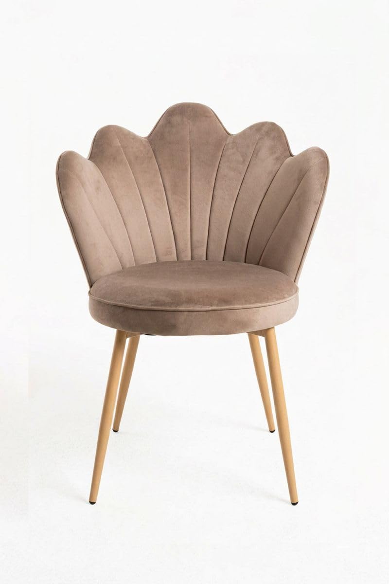 Regalos Miguel - Sillas Comedor - Silla Liaka Terciopelo - Taupe