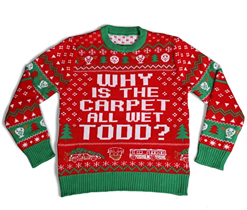Why Is the Carpet All Wet Red Knit