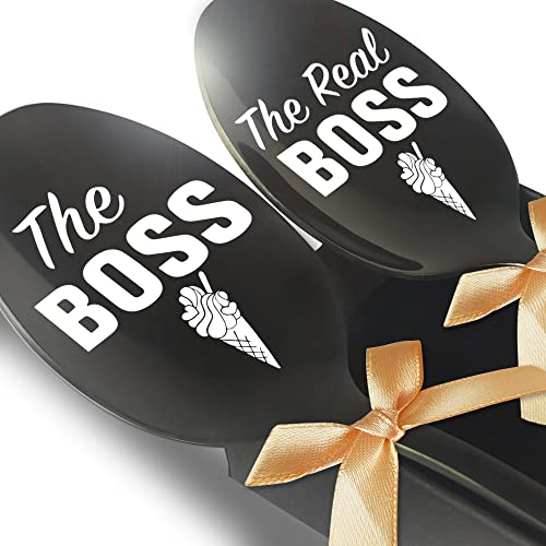 Divertidos regalos de cuchara para pareja, regalos del día de San Valentín para él, ella, amante del helado, pareja amante del café, regalos de pareja para él y ella, regalos de boda para él y ella