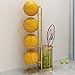 GYMEIJYG Scaffale di Immagazzinaggio di Pallacanestro, Rastrelliera per Palla Medica Espositore Porta Palline Organizza Lo Scaffale Decorativo per Rastrelliera da Basket