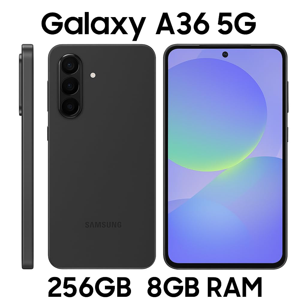 SAMSUNG Galaxy A36 5G 2025 | 256GB, Dual SIM | 6.7