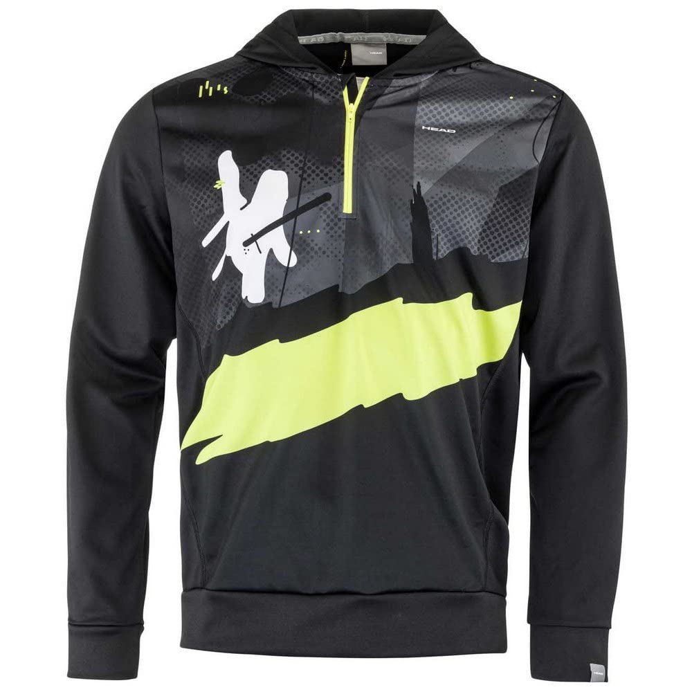 HEAD Koszulki męskie Uniseks - dzieci Race Hoodie Print Junior