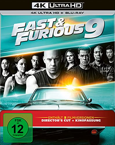 Fast & Furious 9 (Director’s Cut) – 4K Steelbook (UHD + Blu-ray Disc)