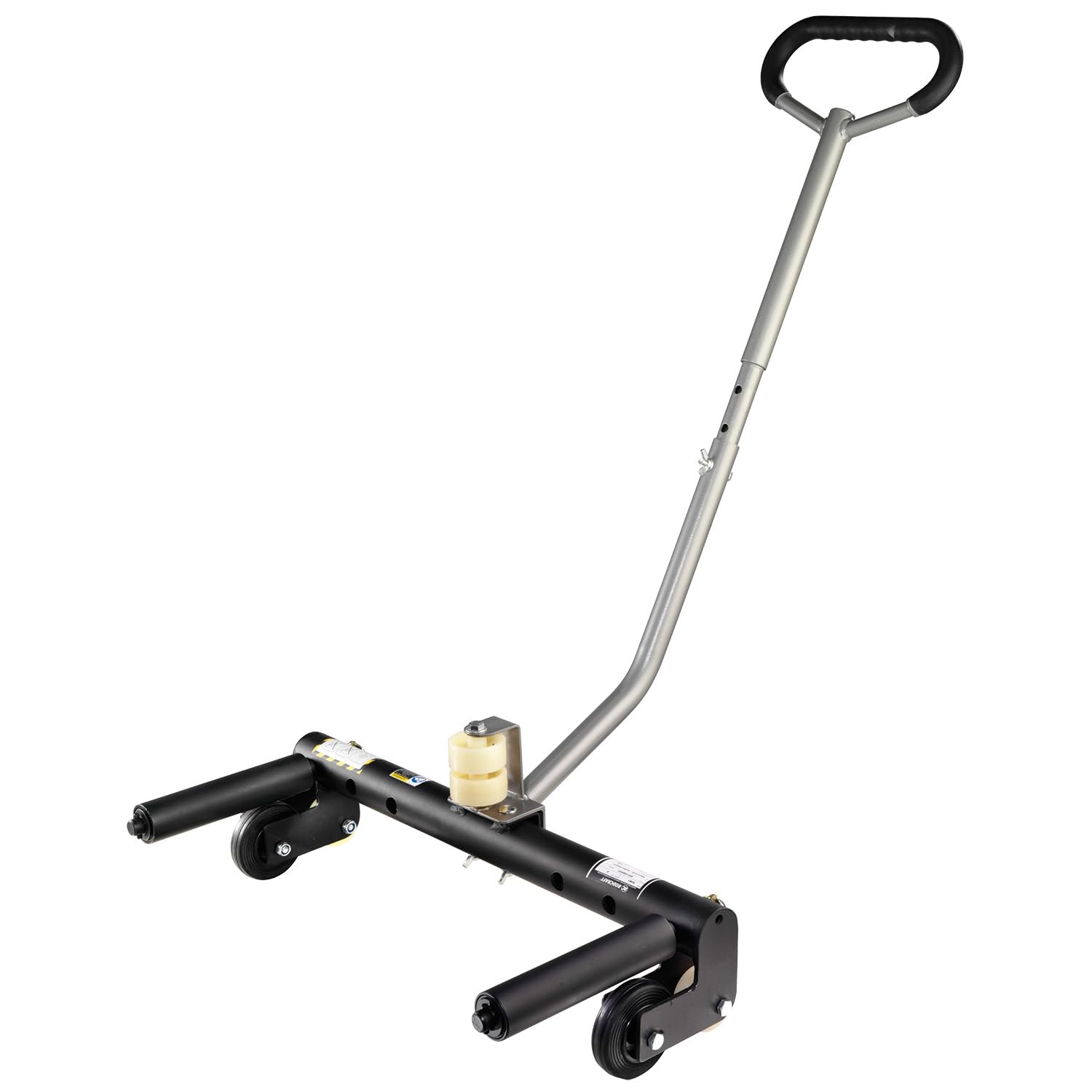 Rodcraft RHW1 Radhubwagen, Radgreifer, Montagehilfe für veschiedene Radtypen und Radgrößen, Anschlagrollen für Felge, max. Last 250 kg, Schwarz-Silber | Eigengewicht 14,3 kg. Montagehilfe für verschiedene Radtypen und Radgrößen mit Anschlagrollen für Felg
