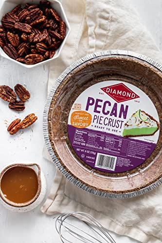 Image of Diamond of California Pecan Pie Crust, 6 Oz, 1 Unit (Pack of 4)