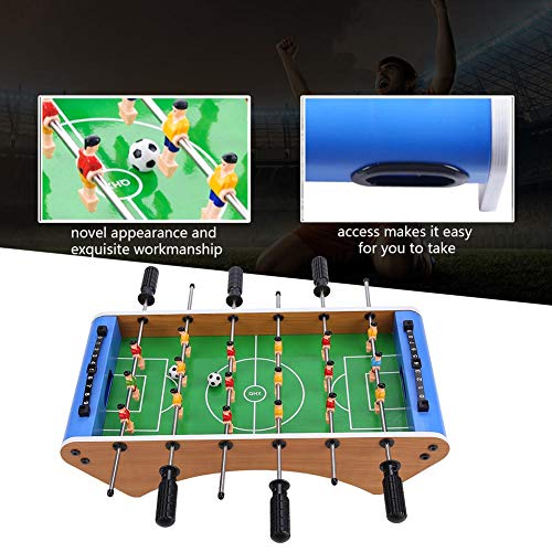 RiToEasysports Kickertisch, Tischfußballspiel-Set für 2 Spieler, Wettbewerb, Klassisches Fußballspiel, Tischfußball, Familienspiel, Kinderspielzeugbrett für Familienspielzimmer – Bild 6
